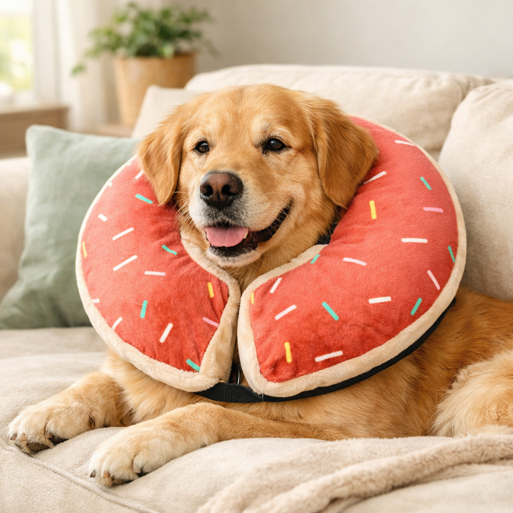 Comfy Cone™ – Soft Recovery Collar for Dogs