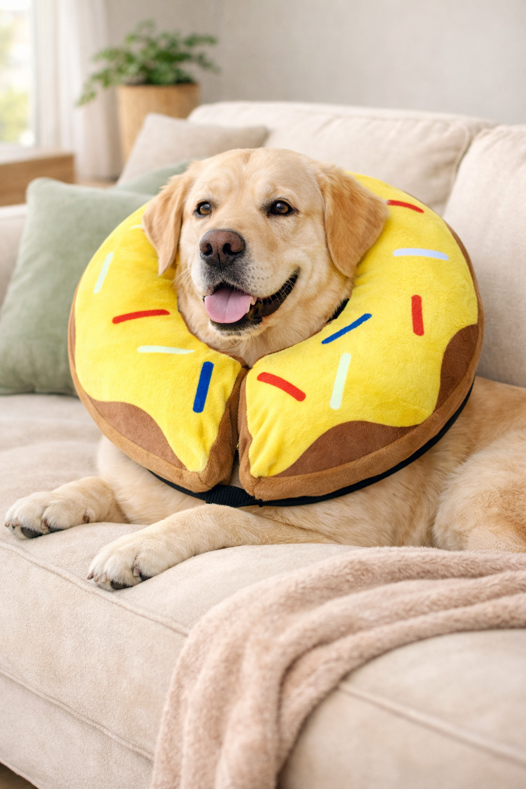 Comfy Cone™ – Soft Recovery Collar for Dogs