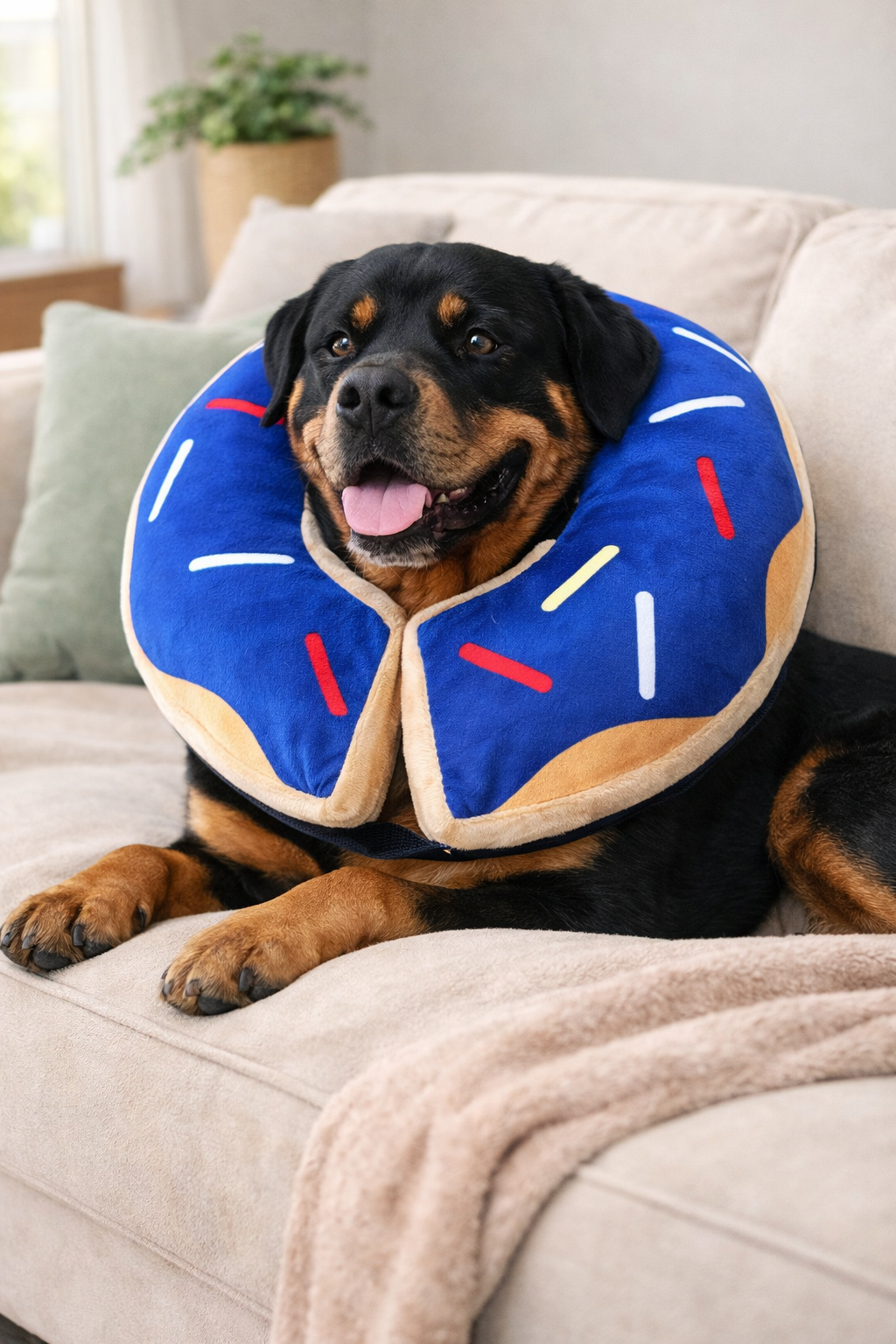 Comfy Cone™ – Soft Recovery Collar for Dogs