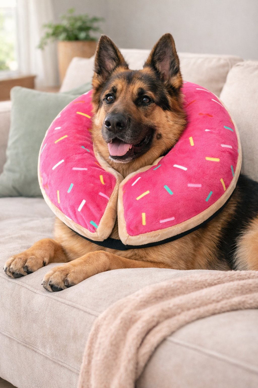 Comfy Cone™ – Soft Recovery Collar for Dogs